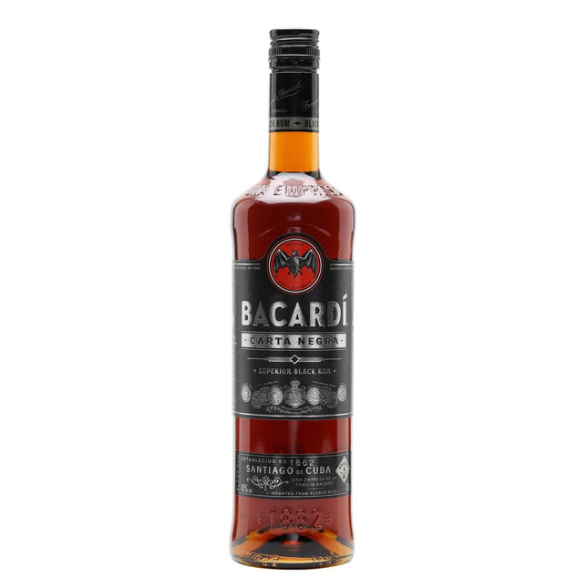 Bacardi Black "Carta Negra" (100 cl.)-Mr. Booze.dk