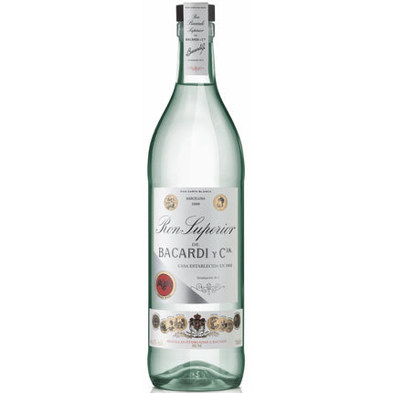Bacardi Ron Superior Carta Blanca (70 cl.)-Mr. Booze.dk