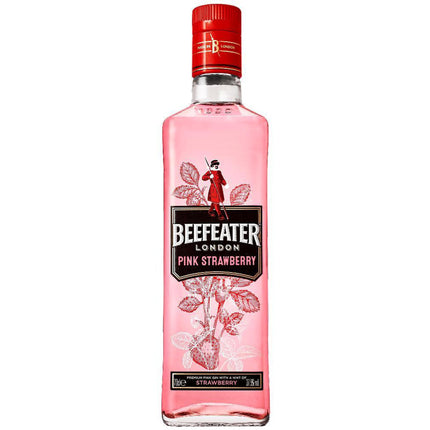 Beefeater Pink Strawberry Gin (70 cl.)-Mr. Booze.dk