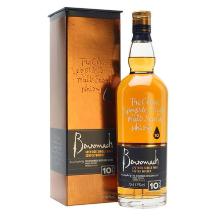 Benromach 10 YO Speyside Single Malt Scotch (70 cl.)-Mr. Booze.dk