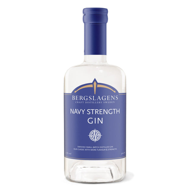 Bergslagens Navy Strength Gin (50 cl.)-Mr. Booze.dk