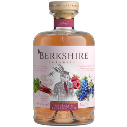 Berkshire Rhubarb & Raspberry Gin (50 cl.)-Mr. Booze.dk