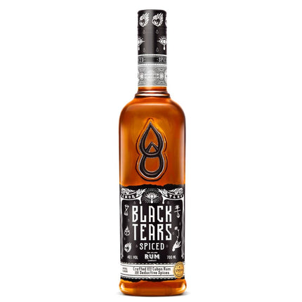 Black Tears Cuban Spiced Rum (70 cl.)-Mr. Booze.dk