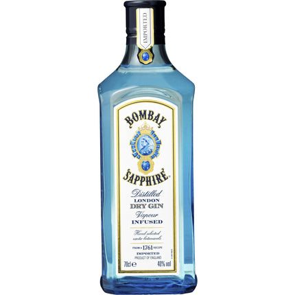 Bombay Sapphire London Dry Gin (70 cl.)-Mr. Booze.dk