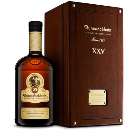Bunnahabhain 25 YO Isley Single Malt Scotch (70 cl.)-Mr. Booze.dk