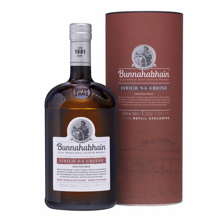 Bunnahabhain "Eirigh Na Greine" Isley Single Malt Scotch (100 cl.)-Mr. Booze.dk