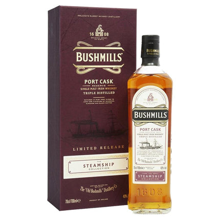 Bushmills "Port Cask" Steamship Collection (70 cl.)-Mr. Booze.dk