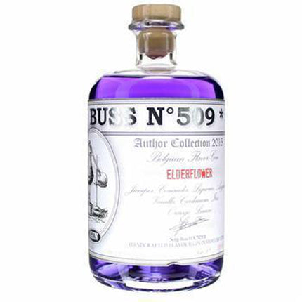 Buss No. 509 Elderflower Gin (70 cl.)-Mr. Booze.dk