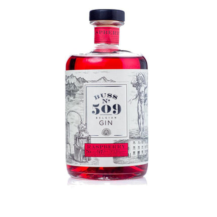 Buss No. 509 Raspberry Gin (70 cl.)-Mr. Booze.dk
