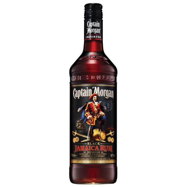 Captain Morgan Black Jamaica Rom (70 cl.)-Mr. Booze.dk