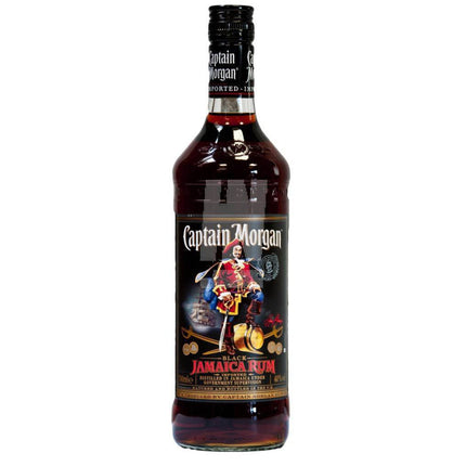 Captain Morgan Black Jamaica Rum (100 cl.)-Mr. Booze.dk
