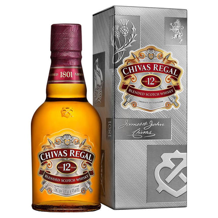 Chivas Regal 12 YO Blended Scotch Whisky (35 cl.)-Mr. Booze.dk