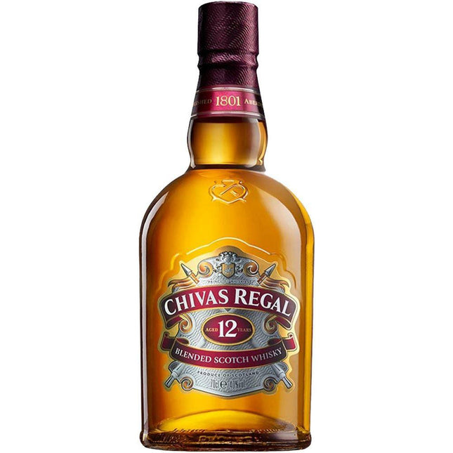 Chivas Regal 12 YO Blended Scotch Whisky (70 cl.)-Mr. Booze.dk