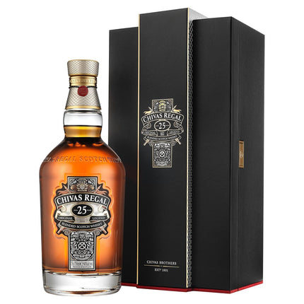Chivas Regal 25 YO Blended Scotch Whisky (70 cl.)-Mr. Booze.dk