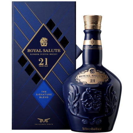Chivas Royal Salute 21 YO Blended Scotch Whisky (70 cl.)-Mr. Booze.dk
