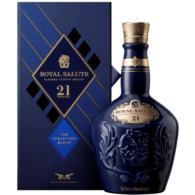 Chivas Royal Salute 21 YO Blended Scotch Whisky (70 cl.)-Mr. Booze.dk