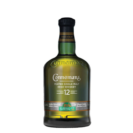 Connemara 12 YO Peated Single Malt Irish Whisky(70 cl.)-Mr. Booze.dk
