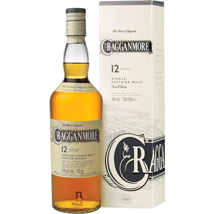 Cragganmore 12 YO Speyside Single Malt Scotch (70 cl.)-Mr. Booze.dk