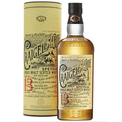 Craigellachie 13 YO Speyside Single Malt Scotch (70 cl.)-Mr. Booze.dk