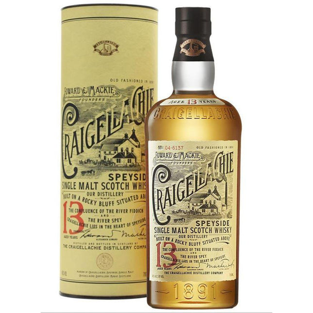 Craigellachie 13 YO Speyside Single Malt Scotch (70 cl.)-Mr. Booze.dk