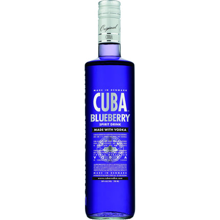 Cuba Blueberry (70 cl.)-Mr. Booze.dk