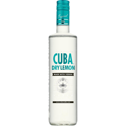 Cuba Dry Lemon (70 cl.)-Mr. Booze.dk