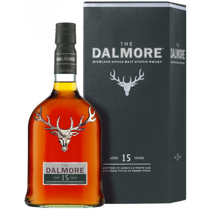 Dalmore 15 YO Highland Single Malt Scotch (70 cl.)-Mr. Booze.dk