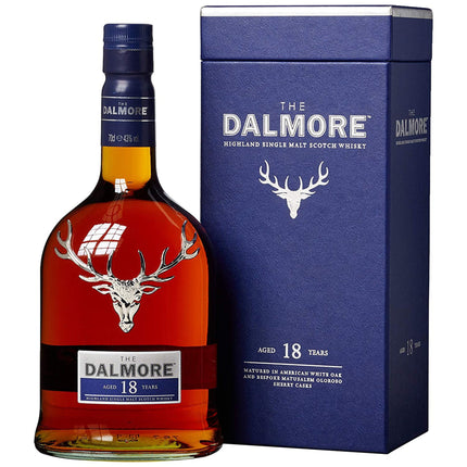 Dalmore 18 YO Highland Single Malt Scotch (70 cl.)-Mr. Booze.dk