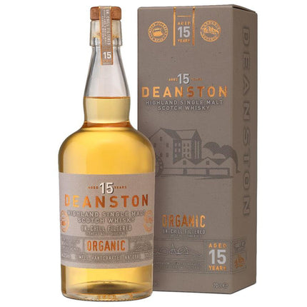 Deanston "Organic" 15 YO Highland Single Malt ØKO (70 cl.)-Mr. Booze.dk