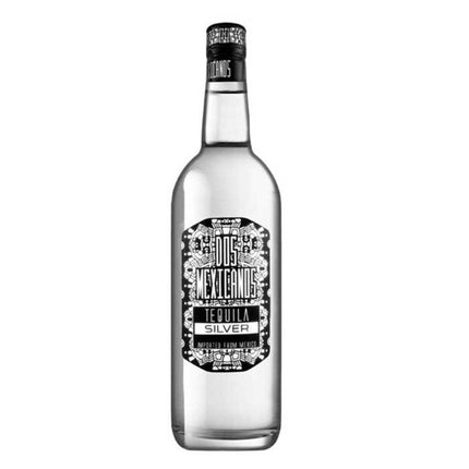 Dos Mexicanos Tequila Silver (100 cl.)-Mr. Booze.dk