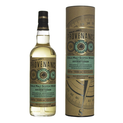 Douglas Laing's "Provenance" Auchentoshan 14 YO Lowland Single Malt Scotch Whisky (70 cl.)-Mr. Booze.dk