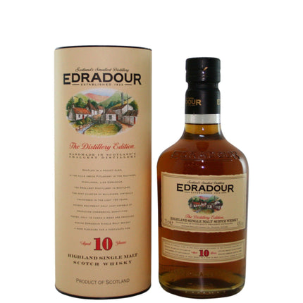 Edradour 10 YO Highland Single Malt Scotch (70 cl.)-Mr. Booze.dk