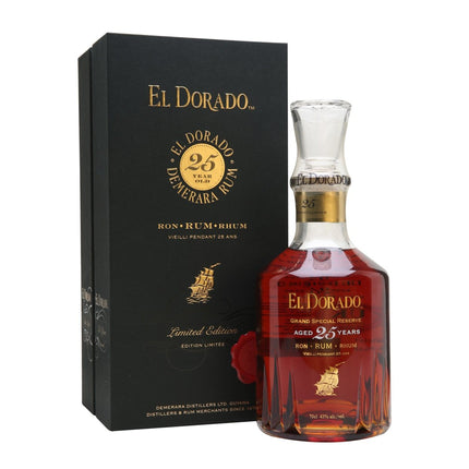 El Dorado 25 YO (70 cl.)-Mr. Booze.dk