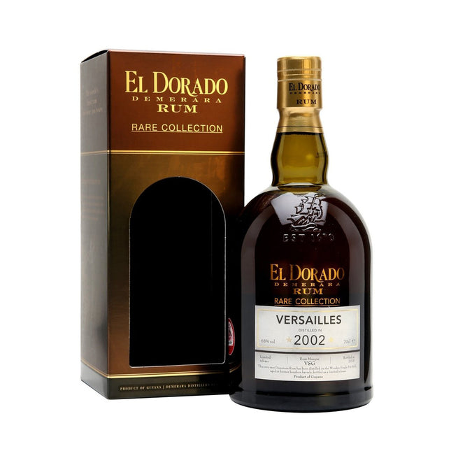 El Dorado "Rare Collection" Versailles 2002 (70 cl.)-Mr. Booze.dk