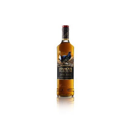 Famous Grouse "Smoky Black" Blended Scotch (70 cl.)-Mr. Booze.dk