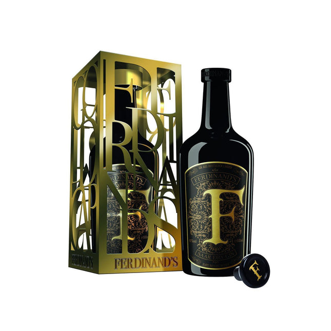 Ferdinand's Saar "Gold Cap" Gin (70 cl.)-Mr. Booze.dk