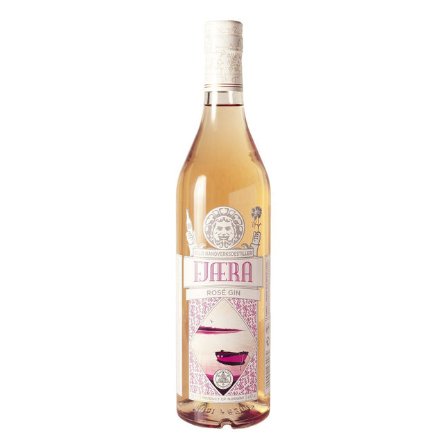 Fjæra Rosé Gin (70 cl.)-Mr. Booze.dk