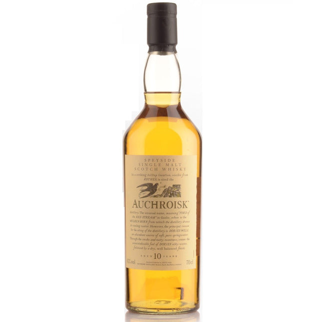 Flora & Fauna "Auchroisk" 10 YO Single Malt Scotch (70 cl.)-Mr. Booze.dk