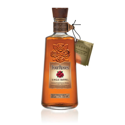 Four Roses Single Barrel Bourbon Whiskey (70 cl.)-Mr. Booze.dk