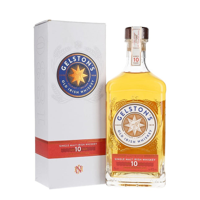 Gelston's 10 YO Irish Single Malt Whisky (70 cl.)-Mr. Booze.dk