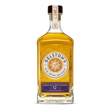Gelston's "Port Cask" 12 YO Irish Single Malt (70 cl.)-Mr. Booze.dk