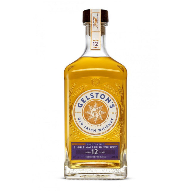 Gelston's "Port Cask" 12 YO Irish Single Malt (70 cl.)-Mr. Booze.dk