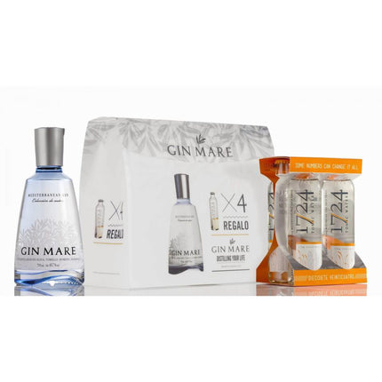 Gin Mare Giftpack m/4 1724 Tonic (70 cl.)-Mr. Booze.dk