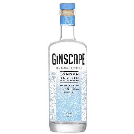 GinScape Navy Strength London Dry Gin (70 cl.)-Mr. Booze.dk