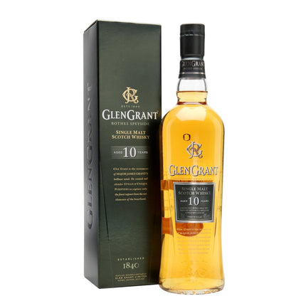 Glen Grant 10 YO Speyside Single Malt Scotch (70 cl.)-Mr. Booze.dk