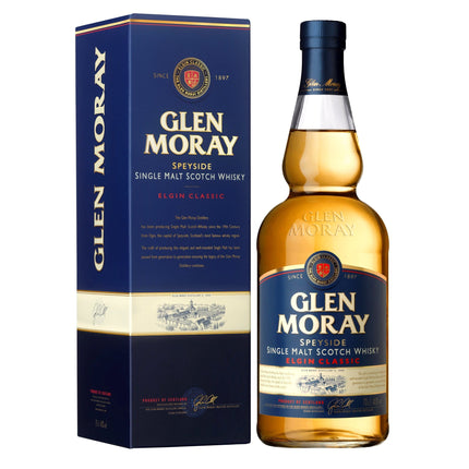 Glen Moray "Elgin Classic" Speyside Single Malt Scotch (70 cl.)-Mr. Booze.dk