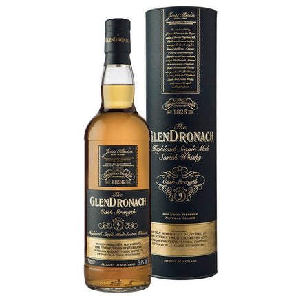 GlenDronach Cask Strength Batch No.9 Single Malt Scotch Whisky (70 cl.)-Mr. Booze.dk