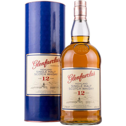 Glenfarclas 12 YO Speyside Single Malt Scotch (100 cl.)-Mr. Booze.dk
