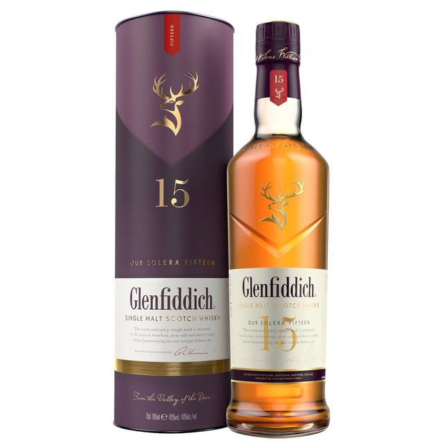 Glenfiddich "Solera" 15 YO Single Malt Scotch (70 cl.)-Mr. Booze.dk