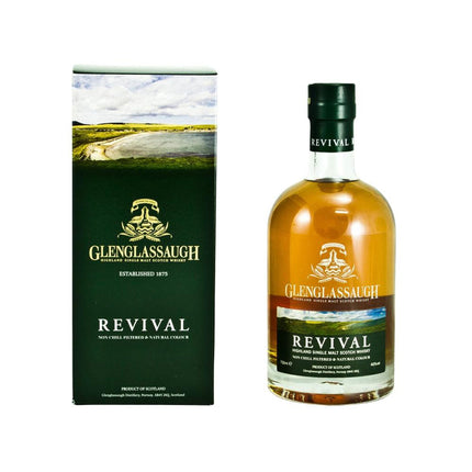 Glenglassugh Revial Highland Single Malt Scotch (70 cl.)-Mr. Booze.dk